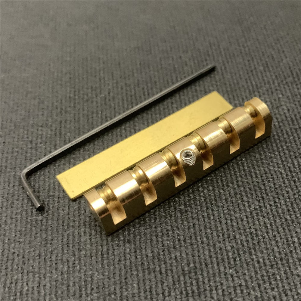 Les Paul/SG 43mm Adjustable Brass Guitar Roller Nut Metal Guitar Roller Nut