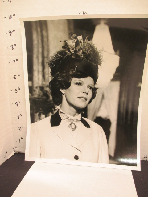 1970s NBC Flo Ziegfeld promo photo with Samantha Eggar and Billie Burke  