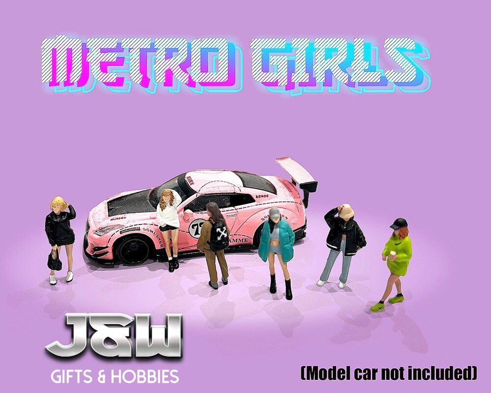 American Diorama Figures Metro Girls 2408 1/64