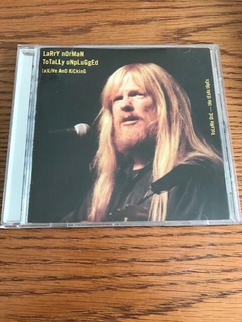 LARRY NORMAN Totally Unplugged Live And Kicking Rare 1994 CD-image