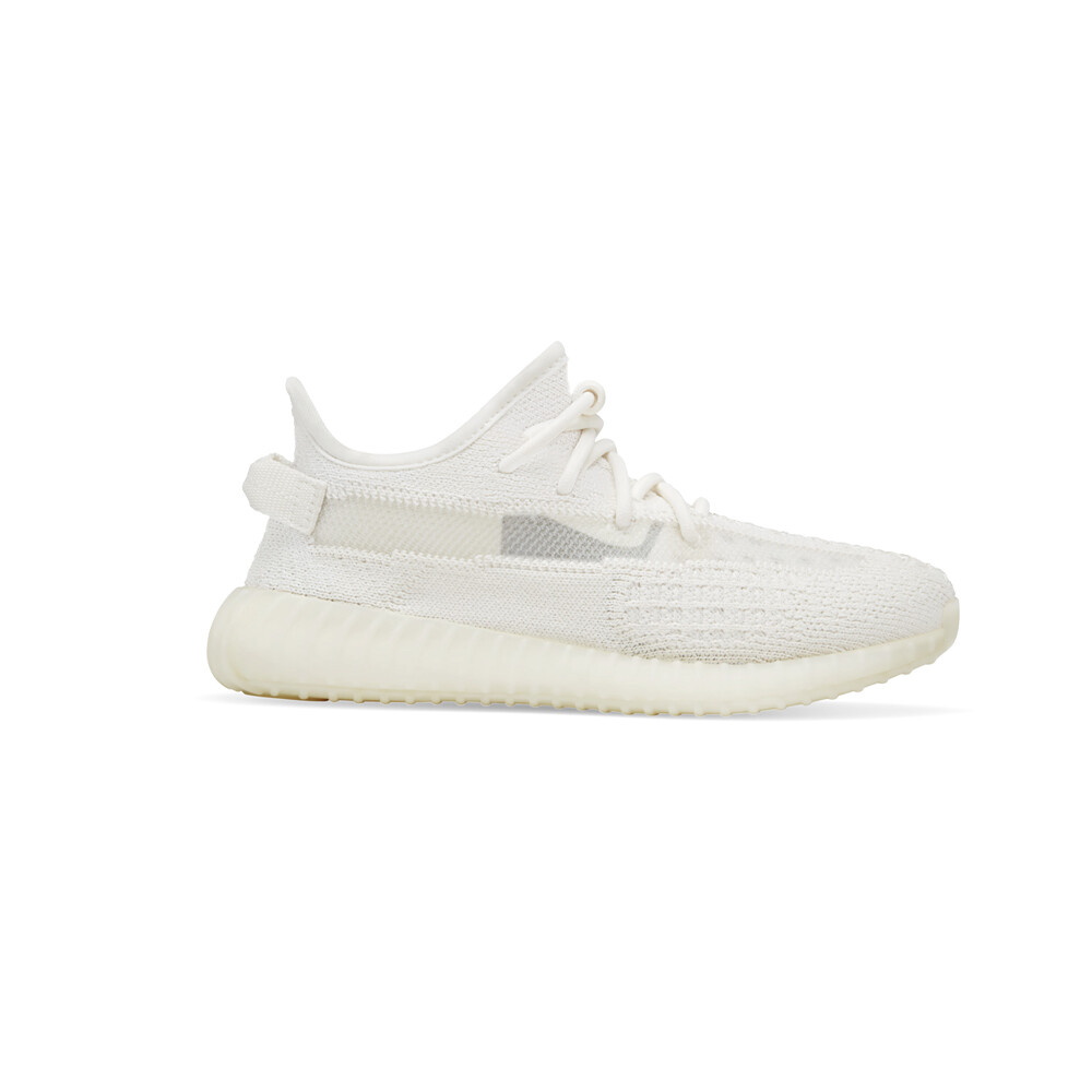 adidas  Yeezy Boost 350 V2 Slip On  Youth Boys Off White Sneakers Casual Shoes I