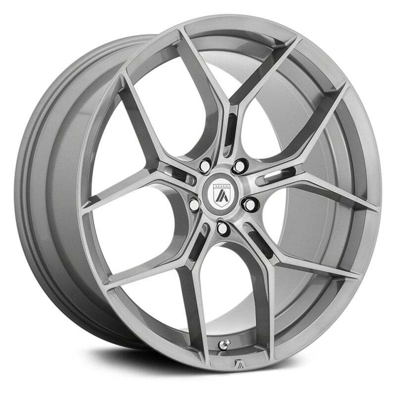 Asanti ABL-37 MONARCH 22x10.5 Titanium Wheel 5x120.65 40mm Offset 74.1mm Bore