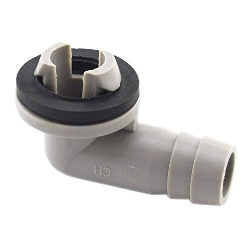 Air Conditioner AC Drain Hose Elbow Connector Fitting Condensate Draining-image