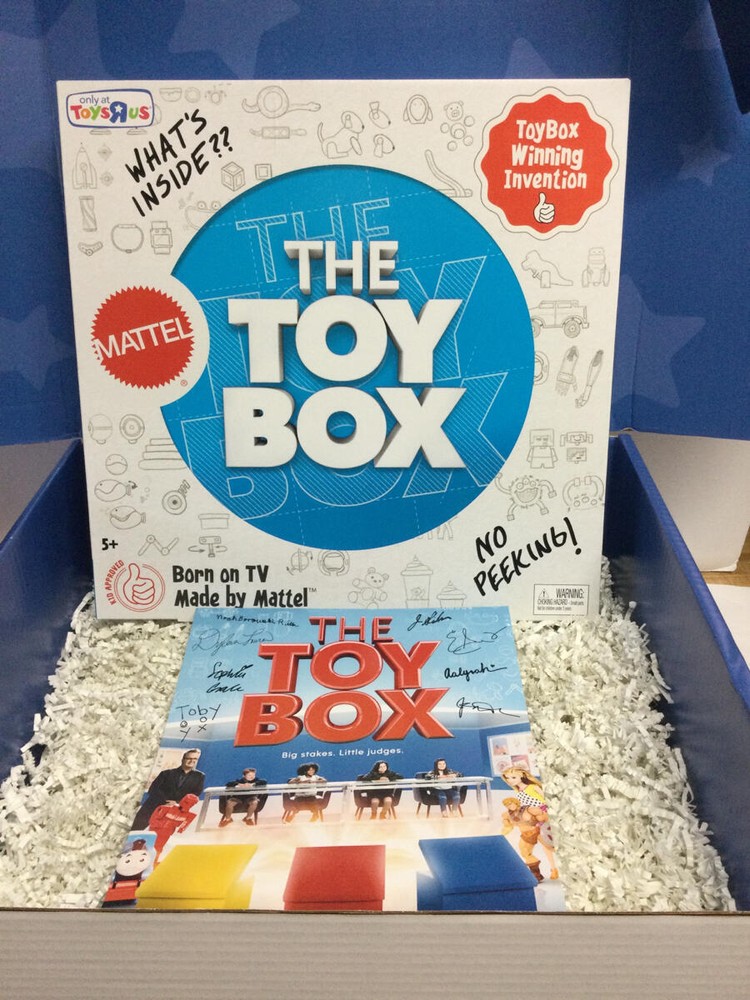 ABC TV Toy Box Winner Artsplash 3D Liquid Art Toys R Us Collector Box 2017-image