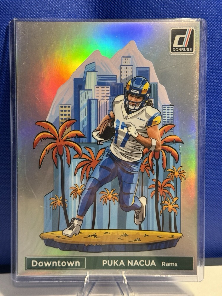 2024 Donruss Puka Nacua Oversized Jumbo Prizm Oversize Downtown #20