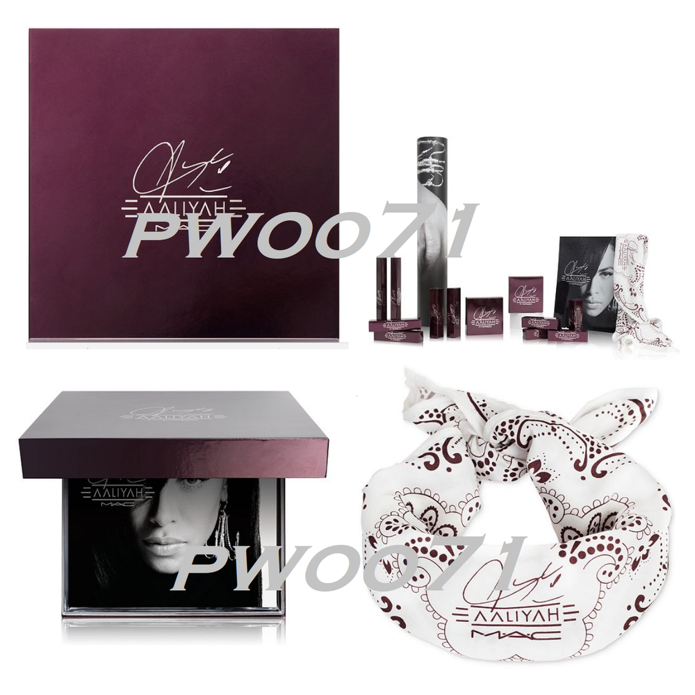 MAC Aaliyah Collector's VAULT Makeup Set Kit (Brand New in Box)-image