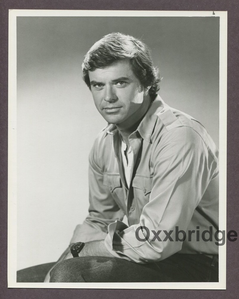 Robert Urich Galivan 1982 NBC TV Show Original Portrait Photo J4373