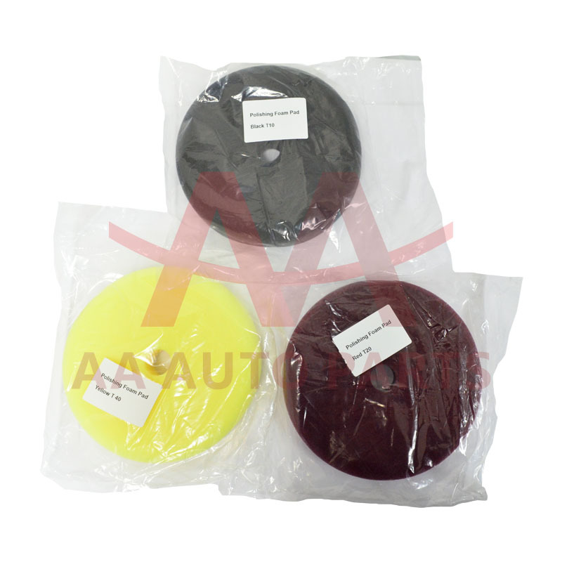 6-Inch AA Auto Parts Car Detailing Foam Buffing & Polishing Pad Set – 150MM  -image