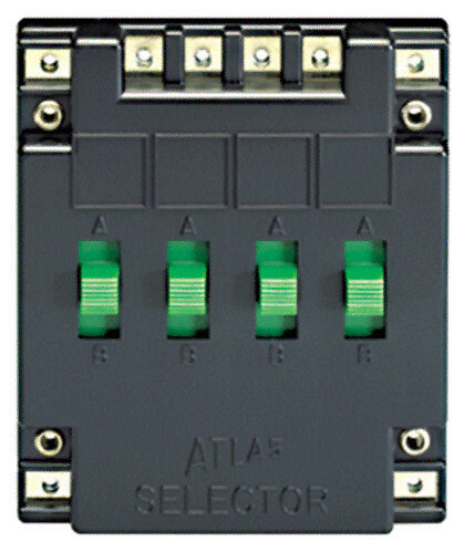 Atlas Electrical Track Power Selector with Four SP/DT Switches (HO/N Scale)