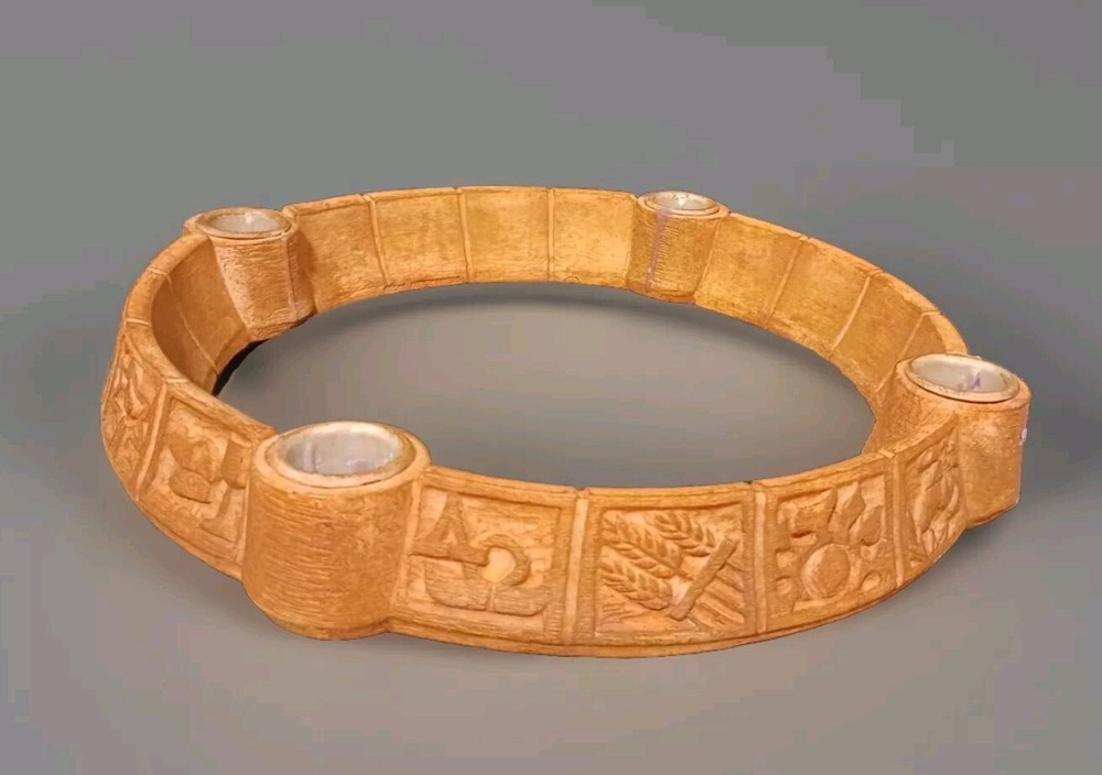 Abbey Press Advent Wreath Ring Candle Holder 2011-image