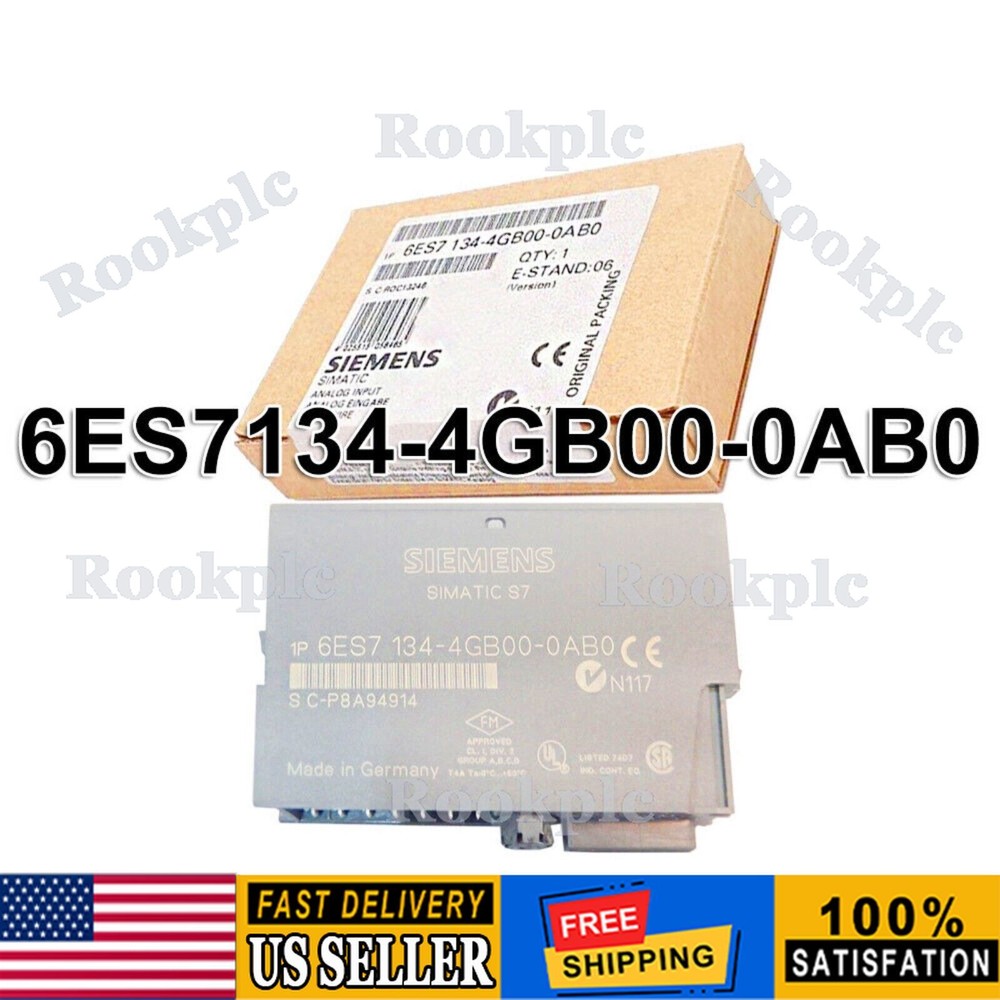 New Siemens 6ES7134-4GB00-0AB0 ELECTRONIC MODULE FOR ET 200S 6ES7 134-4GB00-0AB0