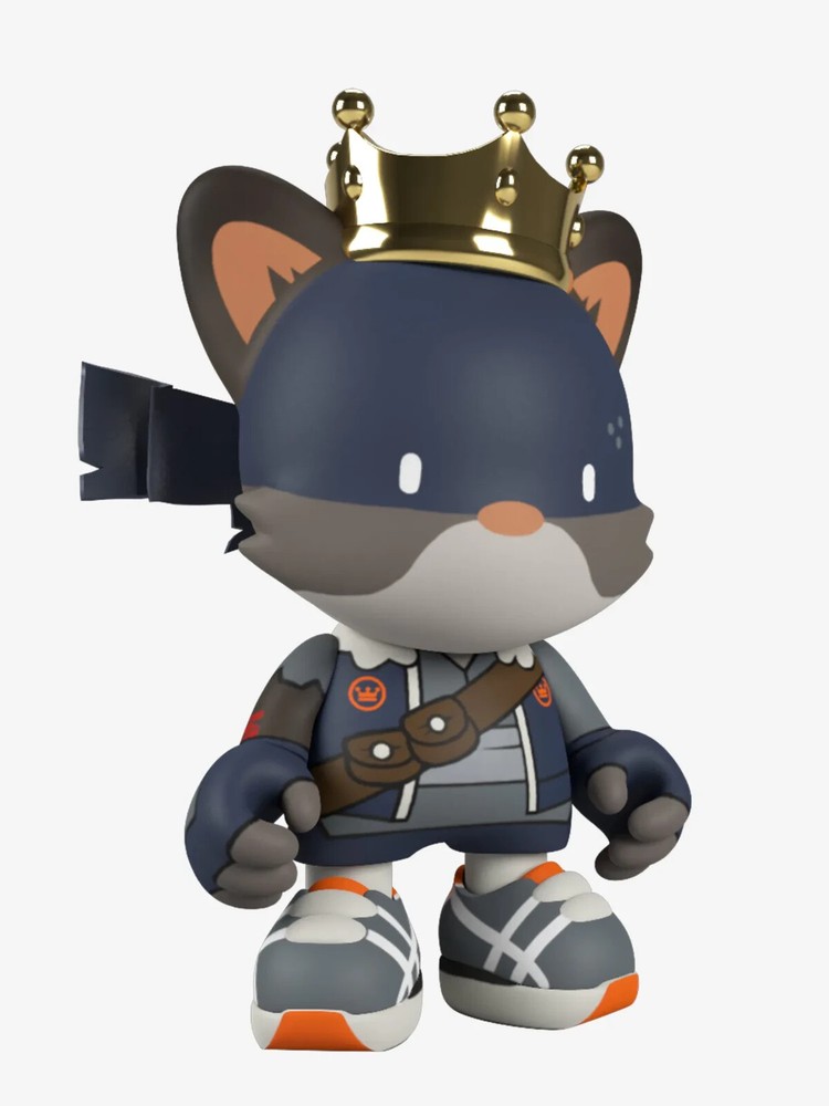 Superplastic:  KING JANKY the FOURTH - 3 in Art Toy Huck Gee