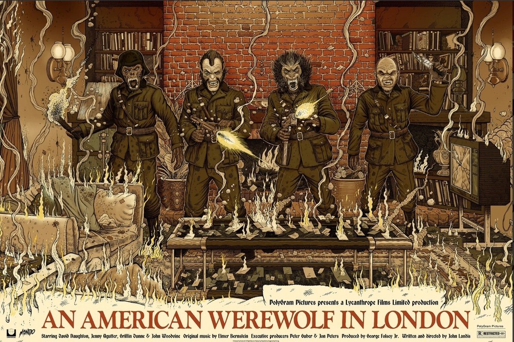 MONDO An American Werewolf in London  NIGHTMARE DEMONS 19/215 SOLD OUT