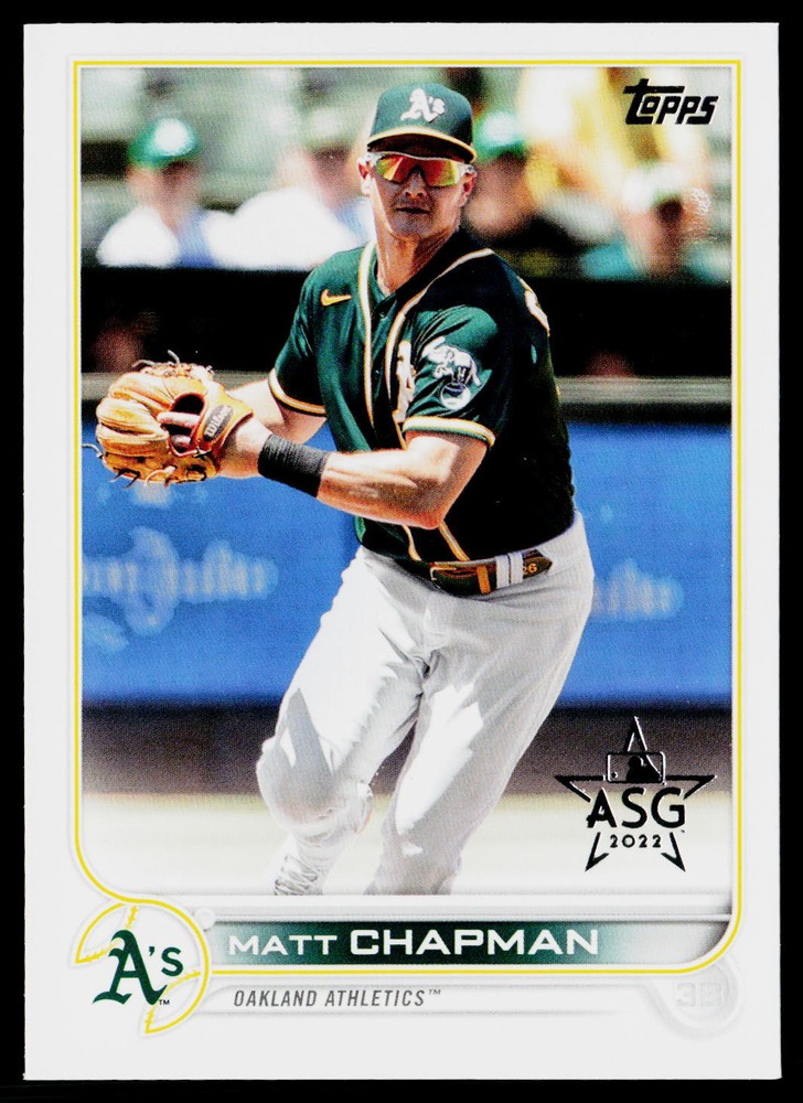 Matt Chapman 2022 Topps All-Star Game Stamped #176 Oakland Athletics