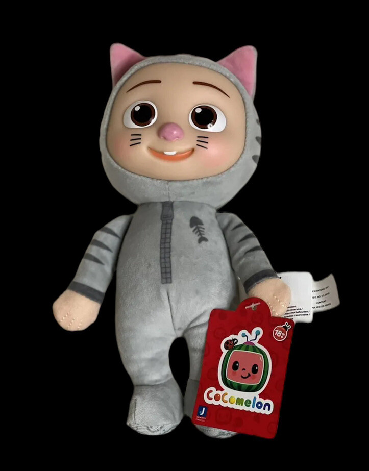 Cocomelon Official JJ KITTY Doll Plush 8