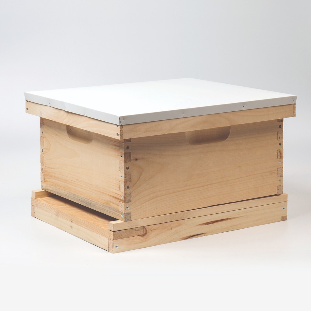 Stoney Acres 10-Frame Deep Hive Kit with 10 Frames for Beekeeping