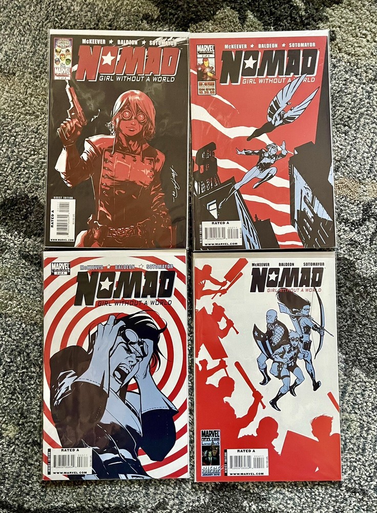 Nomad Girl Without A World #1-#4 Complete Set (Marvel Comics) NM-image