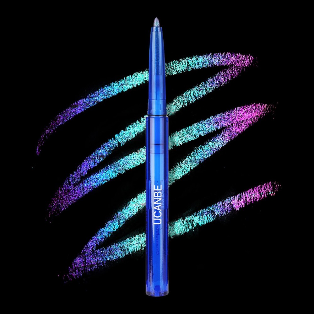 Multichrome Chameleon Eyeshadow & Eyeliner Gel Pencil with Metallic Shifting Colors