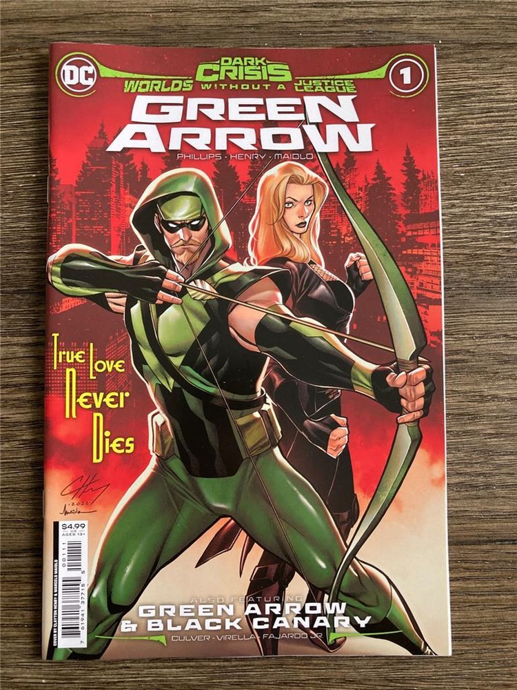 DC Comics Dark Crisis: Worlds Without a Justice League Green Arrow Issue #1-image