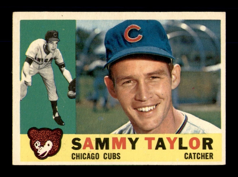1960 Topps #162 Sammy Taylor EX Baseball Card OBGcards