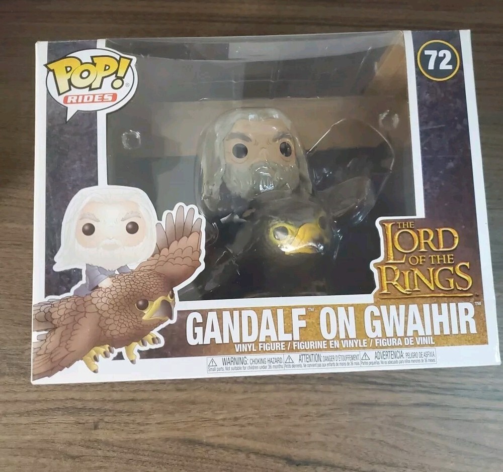 Funko Pop Rides 72 - Lord of the Rings - Gandalf on Gwaihir Vinyl Figure