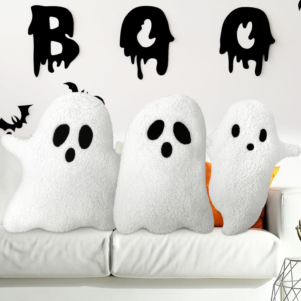 Halloween Decorative Ghost Pillow Ghost Decorative Throw Pillow Halloween