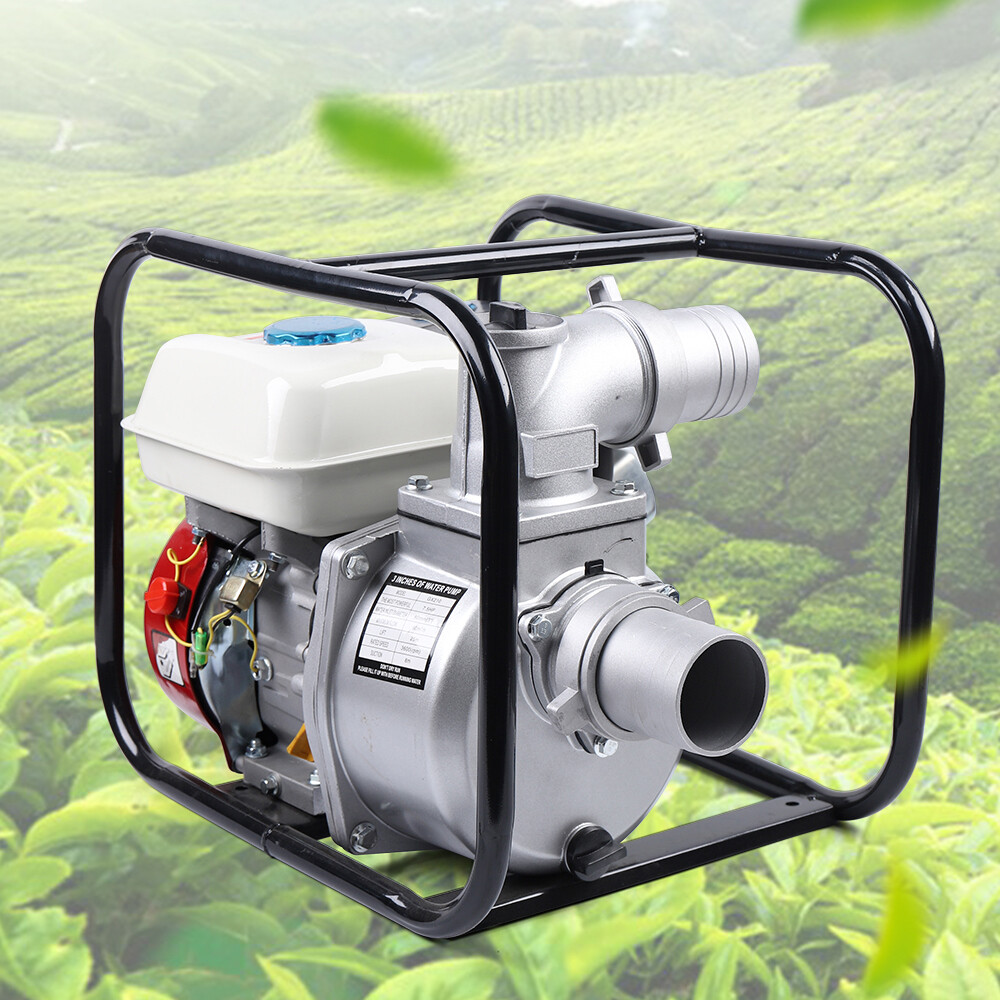 2/4 Stroke Gasoline Water Pump Gas-Powered Semi-Trash Irrigation Transfer Pump