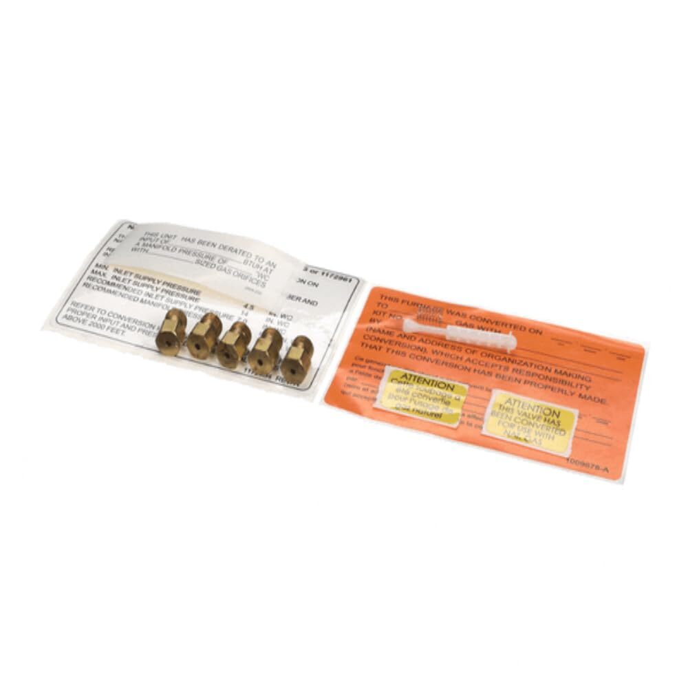 2-Stage Propane to Natural Gas Conversion Kit for Easy Fuel Switch - Model 1172961