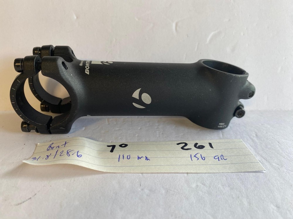 Bontrager Pro Blender bicycle +-7° STEM 110mm 28.6 x 31.8 handlebar