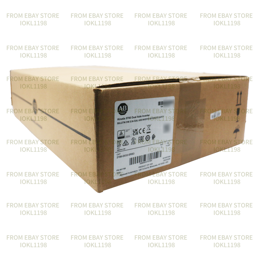 New 2198-D032-ERS3 Kinetix 5700 Dual Axis Inverter Factory Sealed Allen Bradley