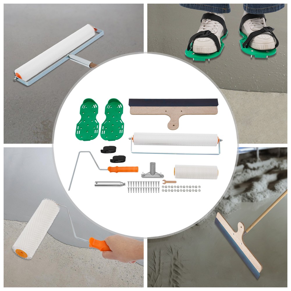 Cement Self-Levelling Tool Epoxy Floor Paint Roller Remove Bubbles Tools Spike