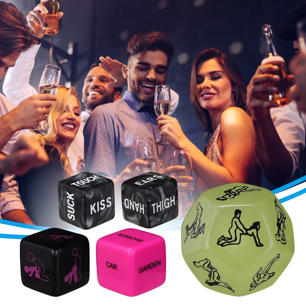 5 PCS Adult Love Dice Sex Position Funny Game Foreplay Toy Set Lover Couple