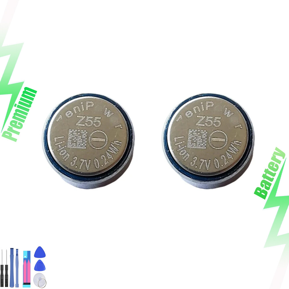 2Pcs ZeniPower 1254 Z55 Battery For   WF-1000XM3 WF-SP900 Bluetooth Headset