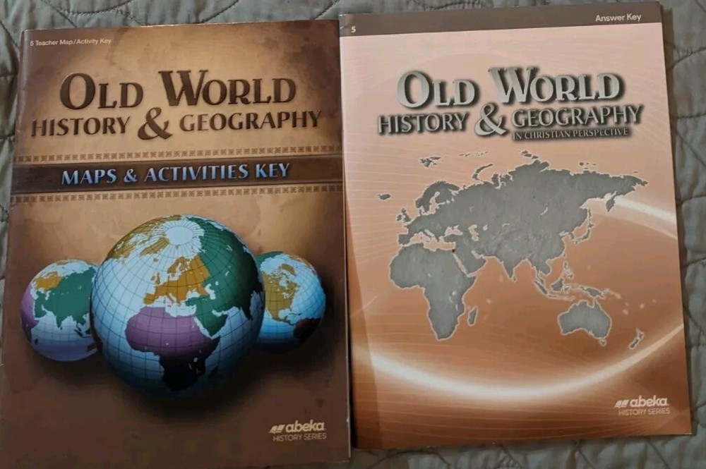 Abeka Old World History & Geography Answer Key And Maps & Activities Answer Key-image