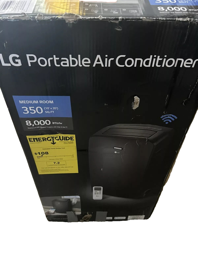 LG Portable Air Conditioner 8,000 BTU LP0823GSSM