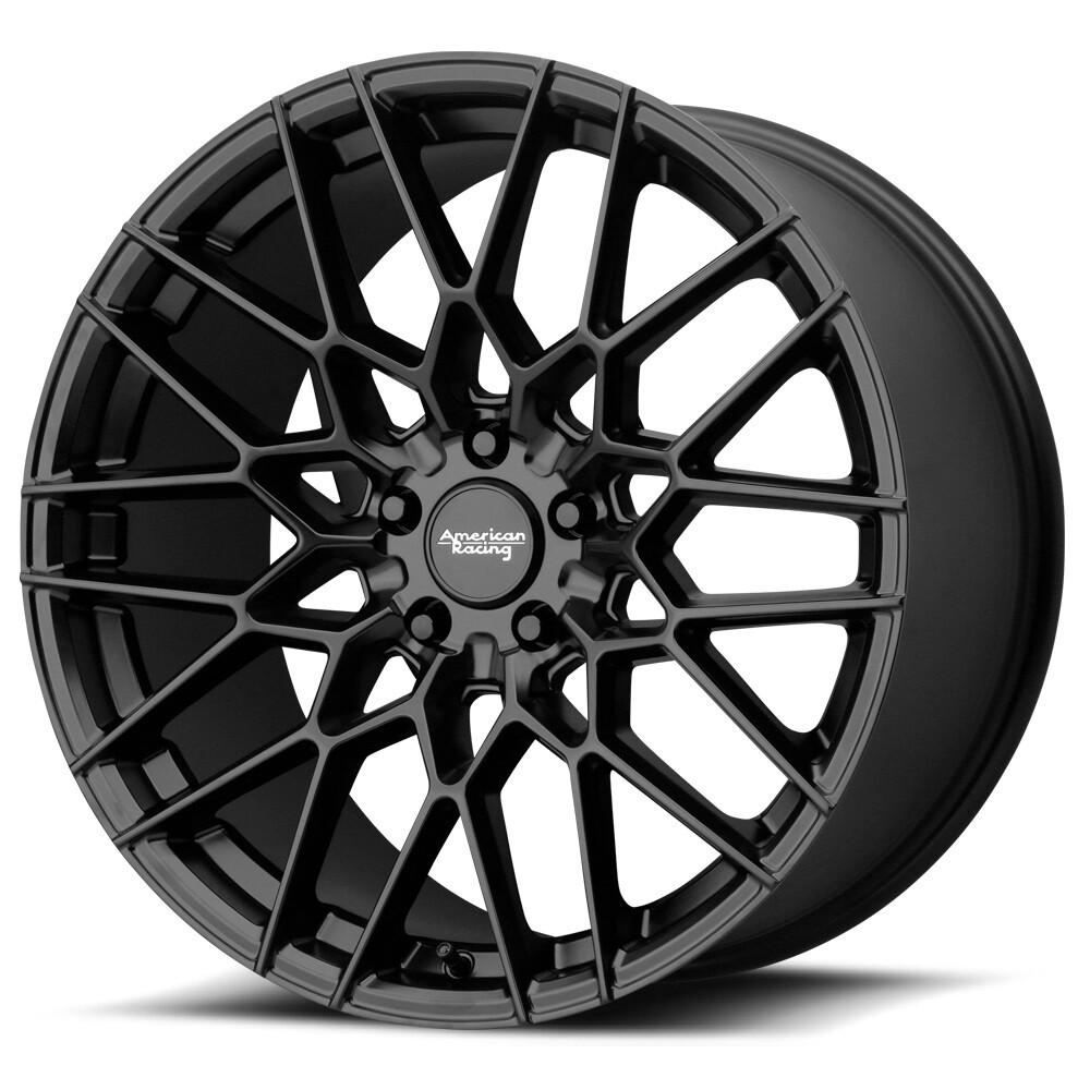 AMERICAN RACING AR927 Barrage 19X10 5X114.3 Offset 45 Satin Black (Qty of 1)