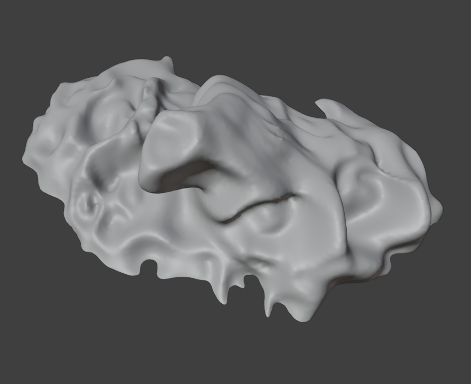 Green Slime Gray Ooze D&D Miniature 8k Resin Dungeons & Dragons GGO