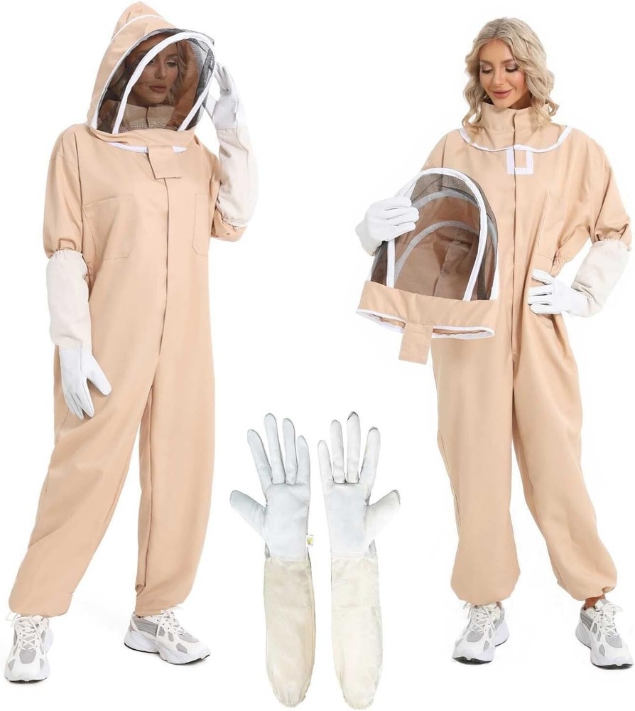 Beekeeping Suit for Honey Production Beekeeper Protective Gear-image