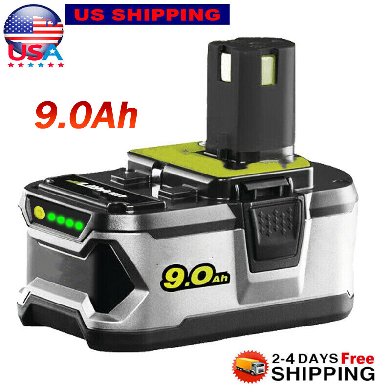 8.0Ah 12Ah For RYOBI 18V Battery P108 For One Plus High Capacity 18 Volt Lithium