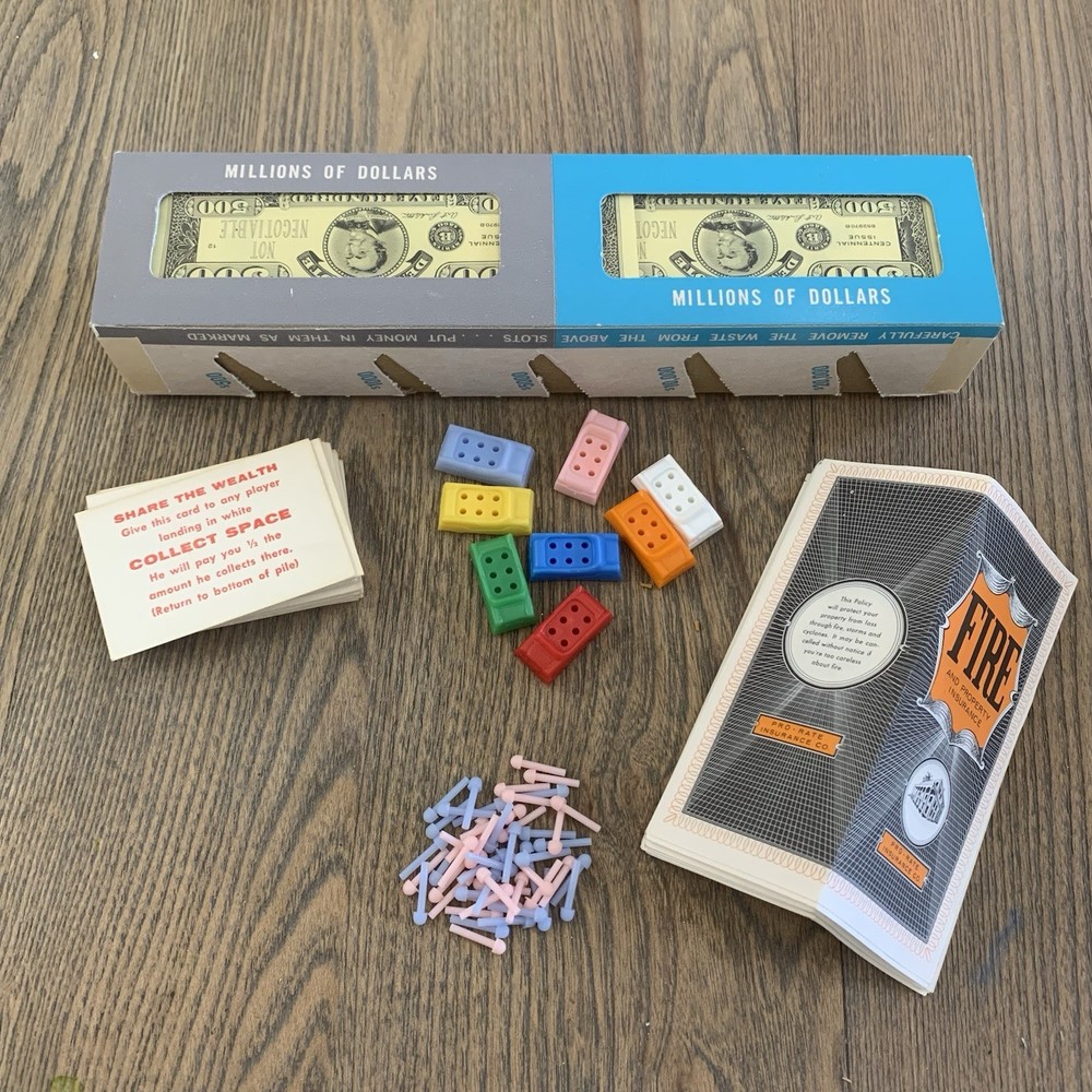 Vtg GAME OF LIFE 1960 Board Game Milton Bradley Replacement Pieces