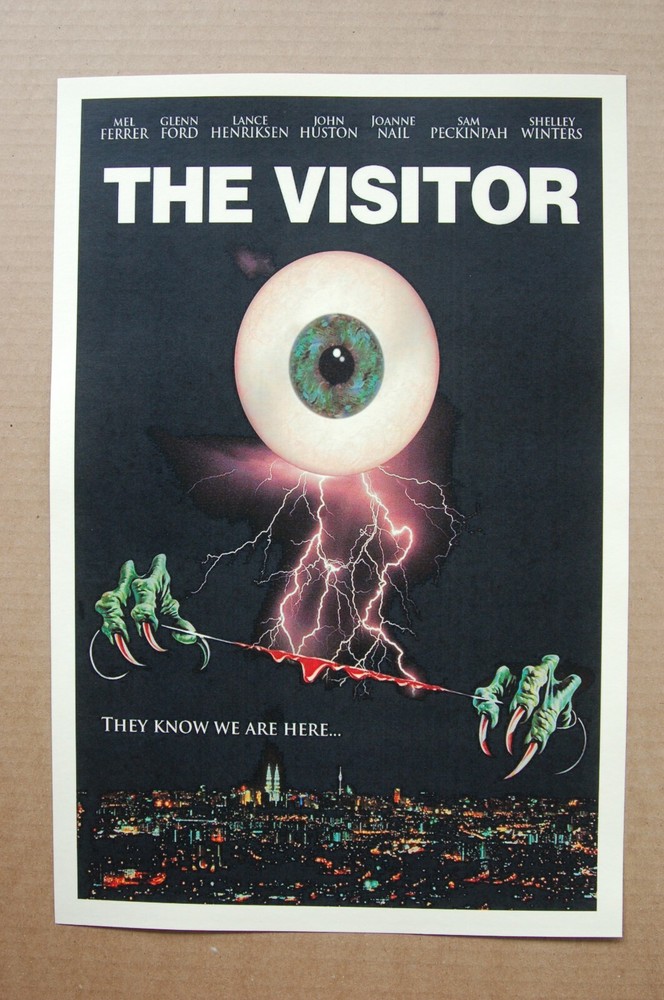 Vintage The Visitor Movie Lobby Card Poster #2 Cinema Memorabilia