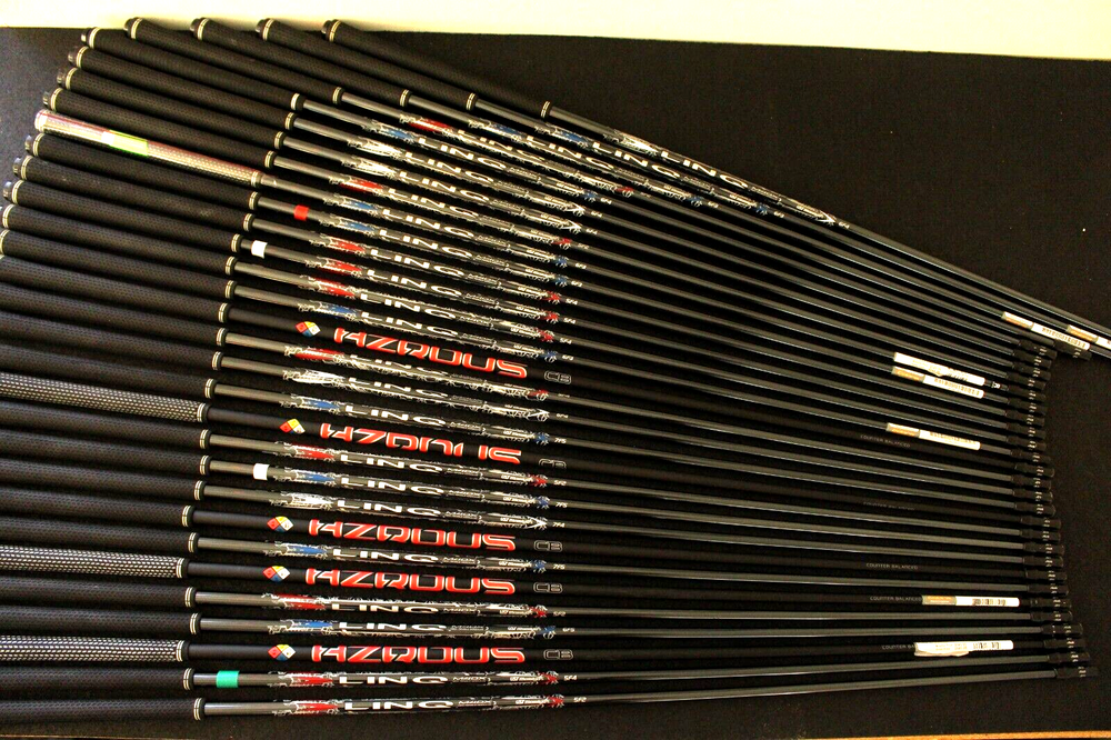 Lot of 30 Assorted Driver Shafts - (Cobra Tip) HZRDUS/UST Mamiya