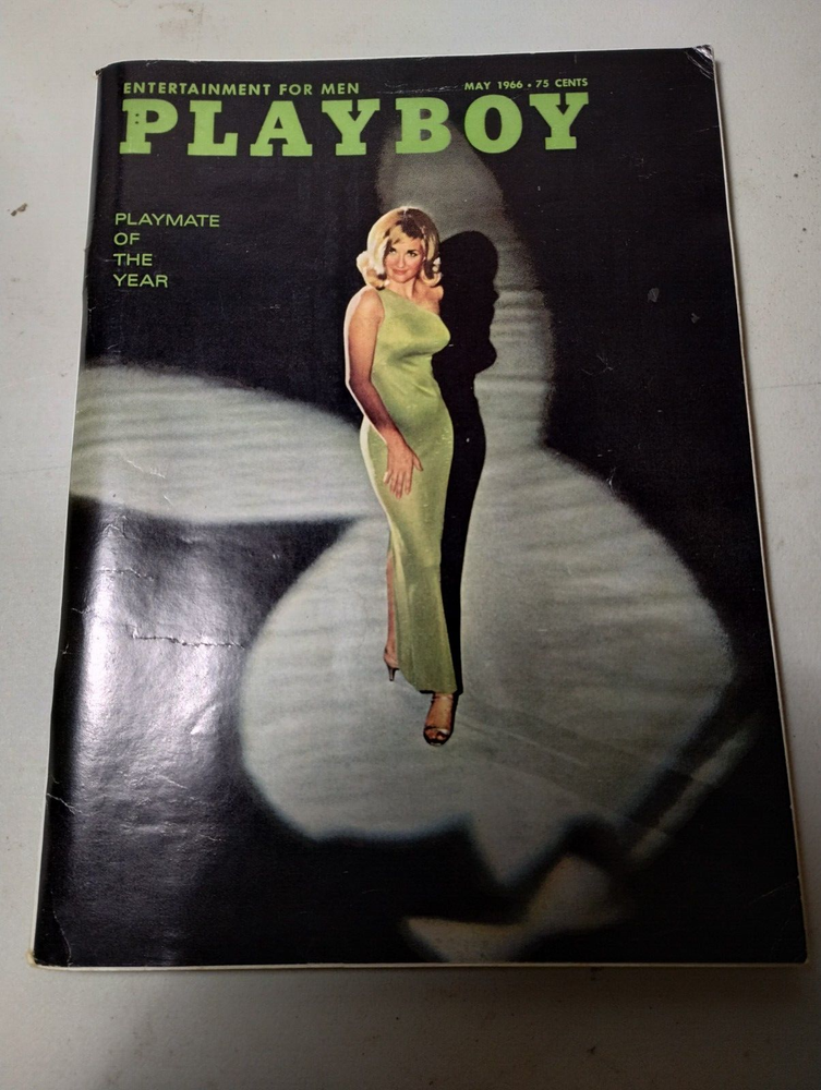 Vintage May 1966 Playboy Magazine Playmate of the Year Excellent Condition