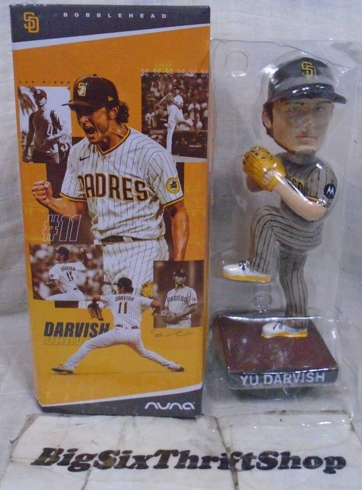 San Diego Padres SGA 7/24/23 Yu Darvish 3000th Strikeout Bobblehead Bobble head