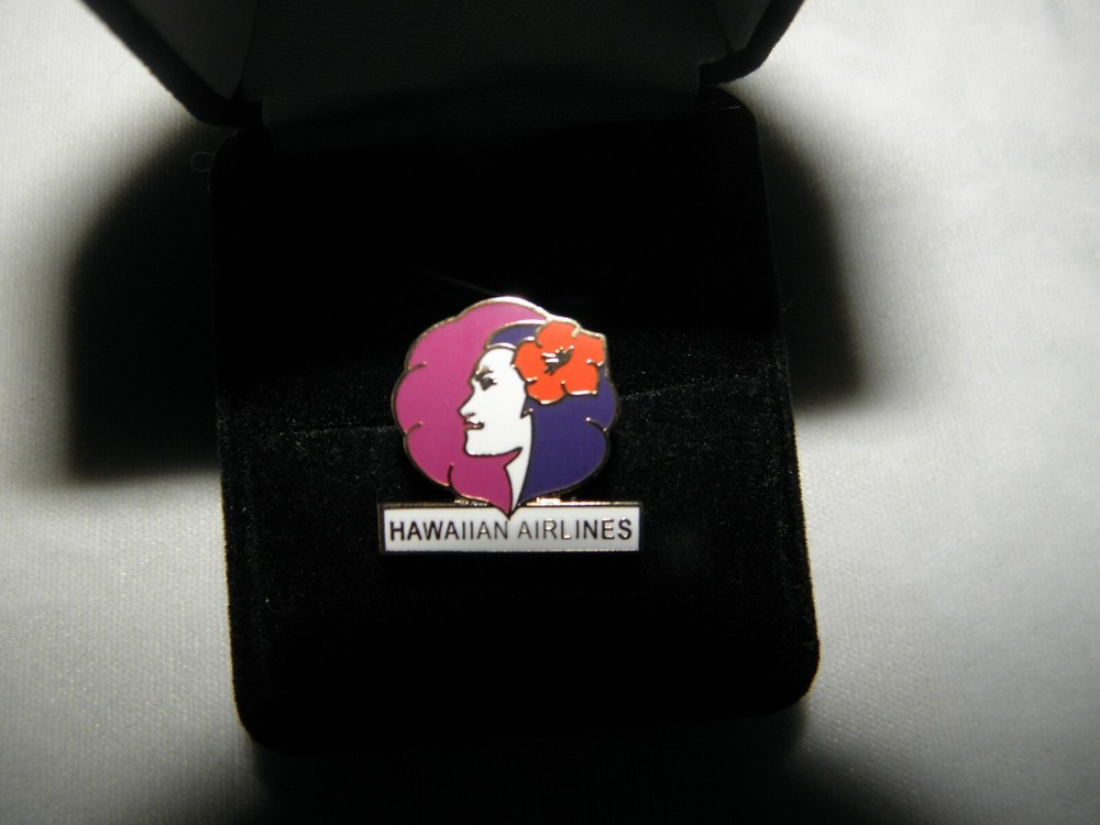 Hawaiian Airlines Lapel Pin New Logo Airplane Pilot Gift Collectible