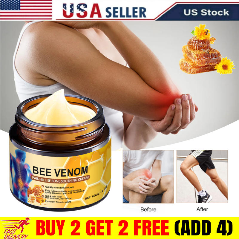 Bee Venom Joint Pain Relief Cream Bee Venom Pain Relief Soothing Cream Massage
