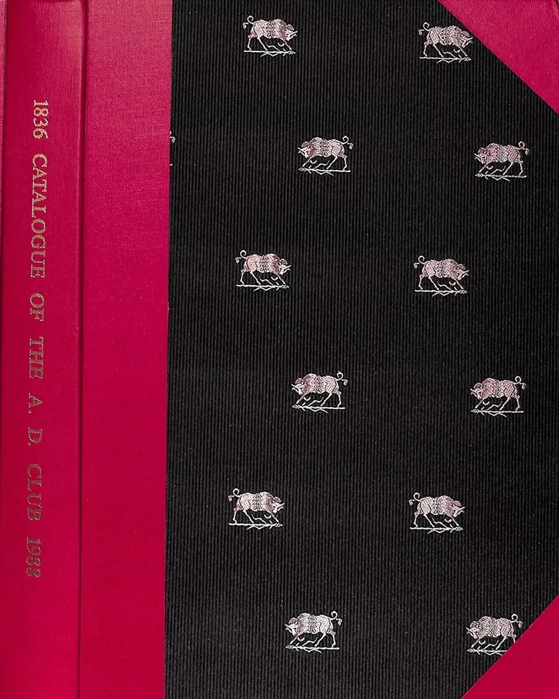 A.D. Club Catalogue 1988 - Harvard Final Club - VERY RARE-image