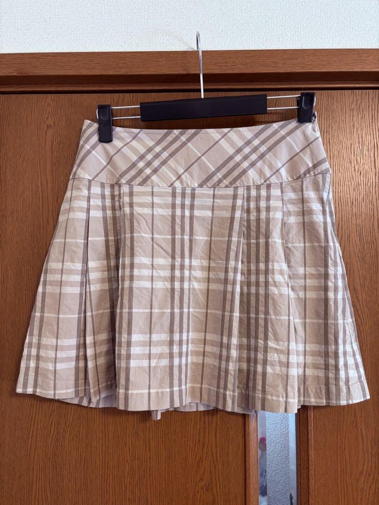 Burberry Golf Nova Check Shoes Brown Beige Size 11 All-Season