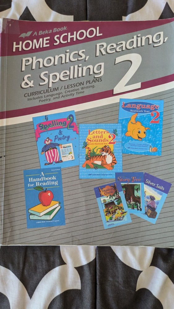Master Abeka Phonics Reading and Spelling 2 Curriculum with Lesson Plans-image