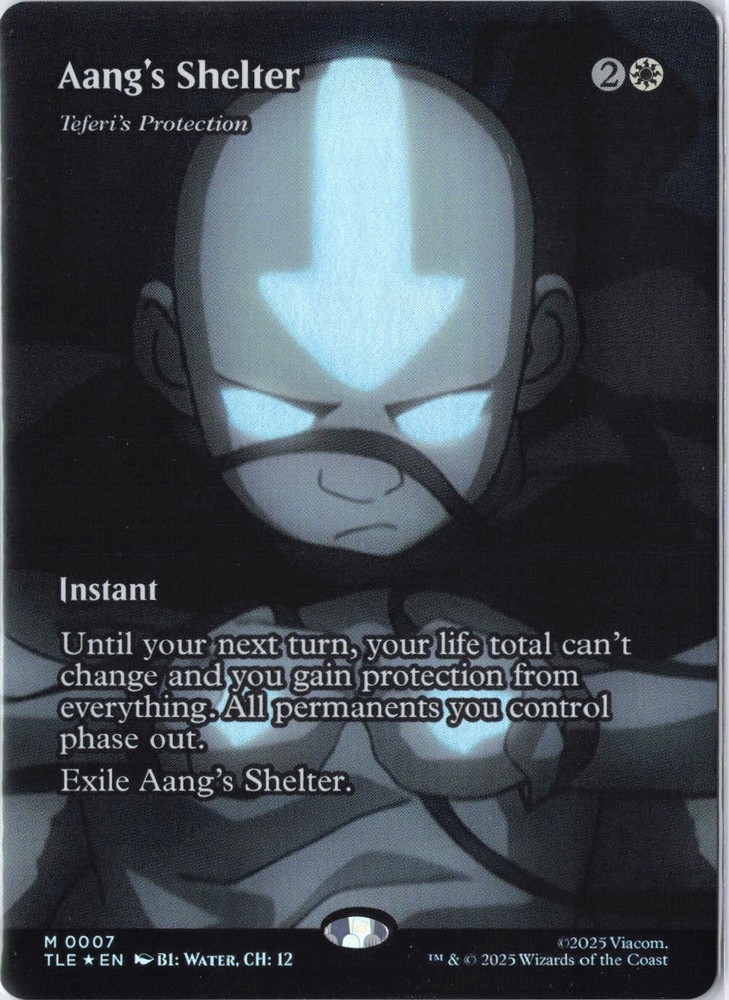 Aang's Shelter - Teferi's Protection (Borderless) M Avatar: The Last Airbender:-image
